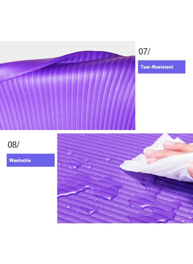 LIXADA Rectangular Yoga Mat 185x61cm  - Image 5