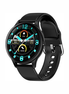 Full Touch K21 Waterproof Round Smart Watch Black
