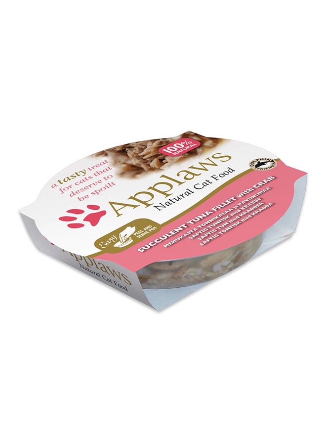 Cat Pots Tuna Fillet With Crab 60grams