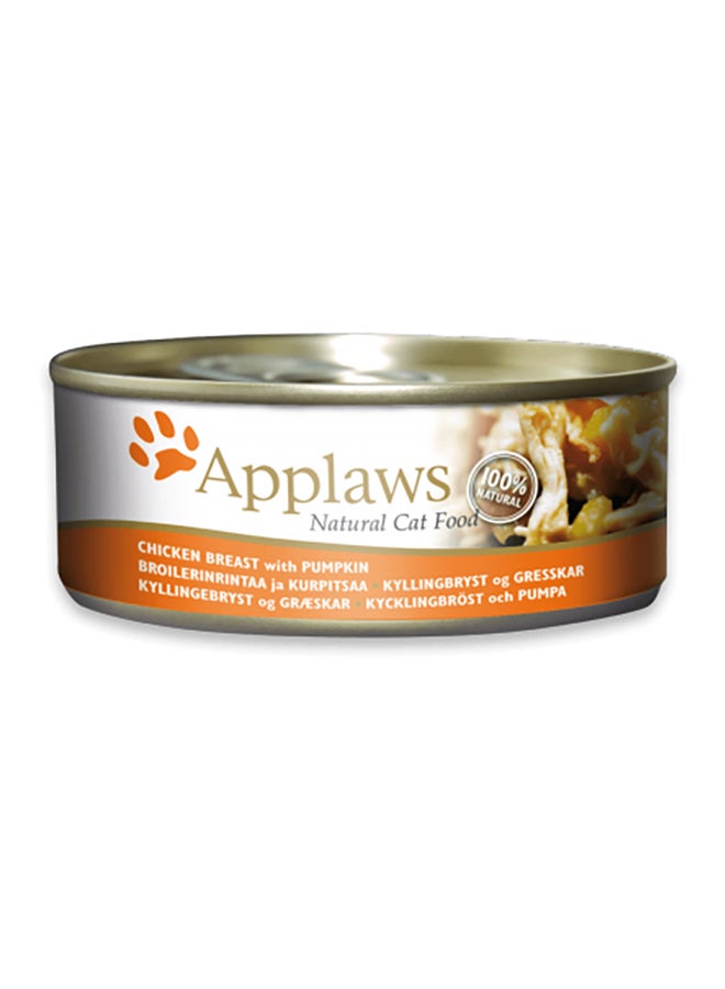 Applaws Cat Chicken Breast With PumpkIn In Broth 70grams 