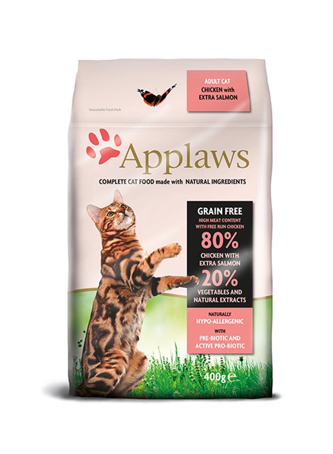 Applaws Cat Dry Food Chicken With Extra Salmon 400grams
