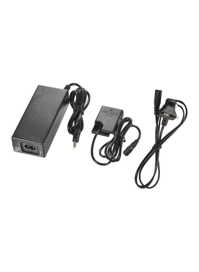 أندوير عدة محول طاقة USB المقرنة بالتيار المستمر لكاميرات باناسونيك DMC-FZ200/DMC-FZ1000/DMC-GH2/DMC-G5/DMC-G6/DMC-G7 لوميكس/GX8 G85‏‎‎ أسود - Image 2