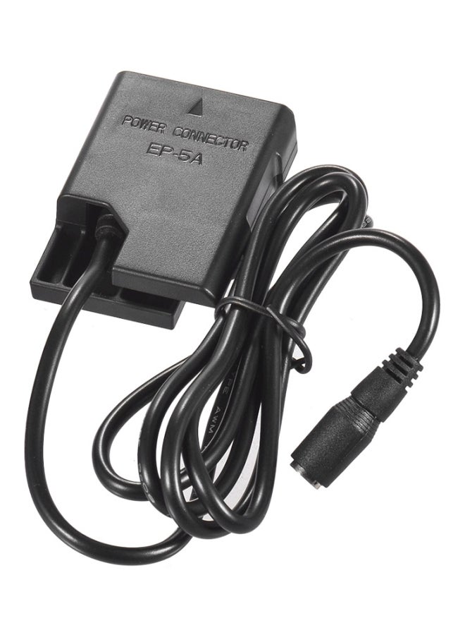 أندوير عدة محول طاقة USB المقرنة بالتيار المستمر لكاميرات باناسونيك DMC-FZ200/DMC-FZ1000/DMC-GH2/DMC-G5/DMC-G6/DMC-G7 لوميكس/GX8 G85‏‎‎ أسود - Image 3