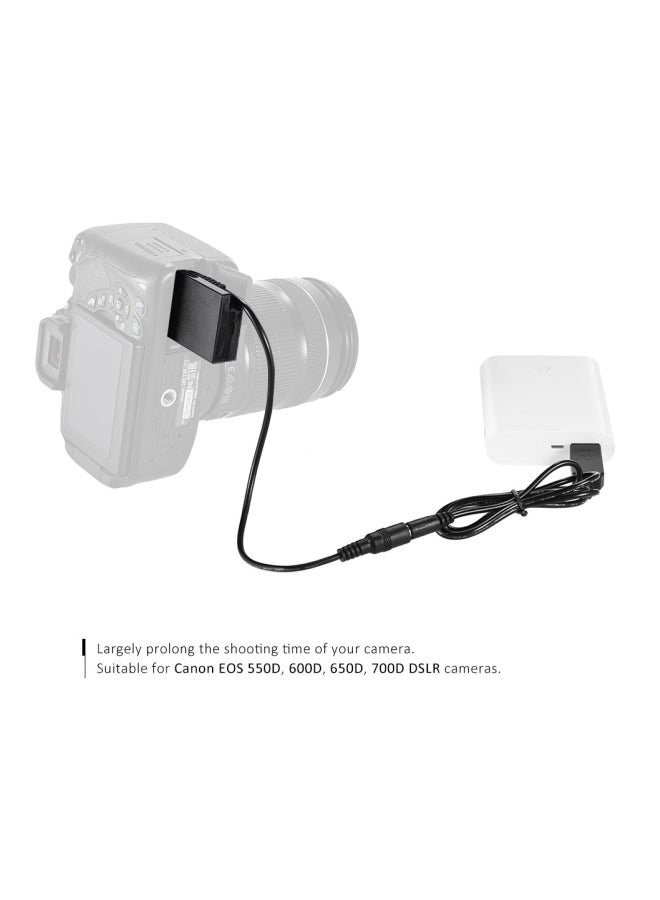 أندوير محول بطارية للكاميرا الوهمية أسود - Image 4