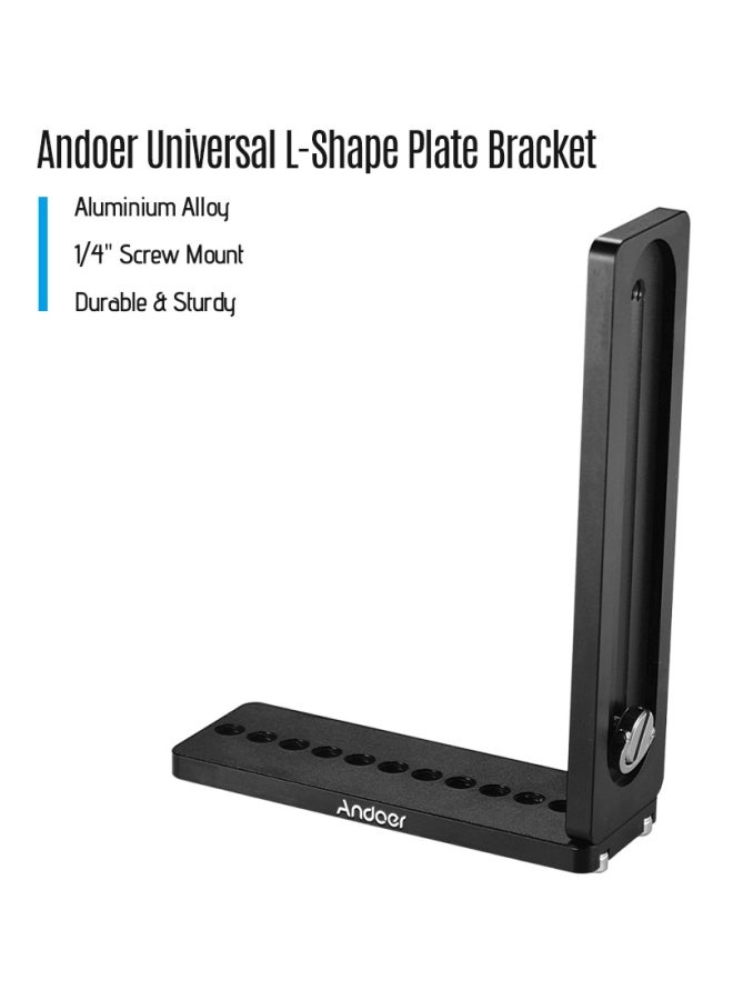 ANDOER L-Shaped Camera Bracket Holder Black  - Image 3