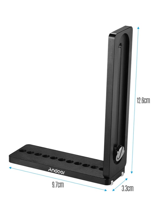ANDOER L-Shaped Camera Bracket Holder Black  - Image 4