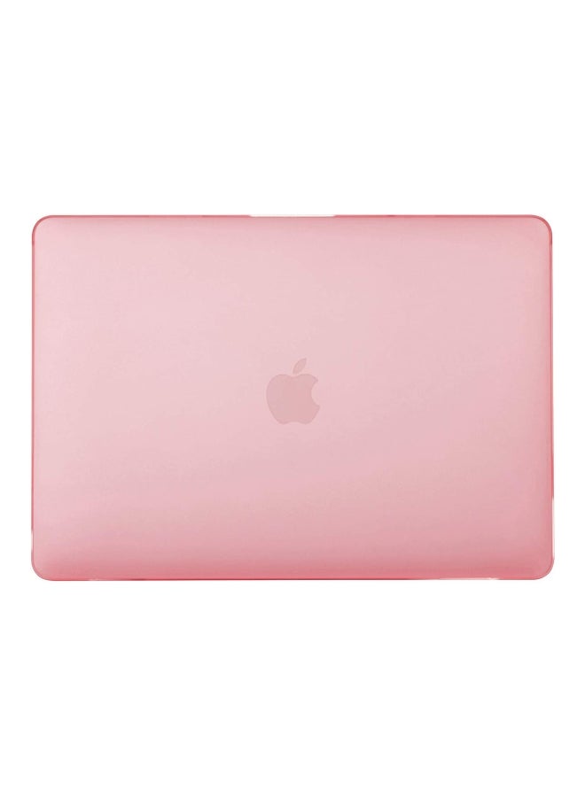 Mufaens Hard Shell Protective Case Cover for MacBook Pro with Touch Bar Pink  - Image 1