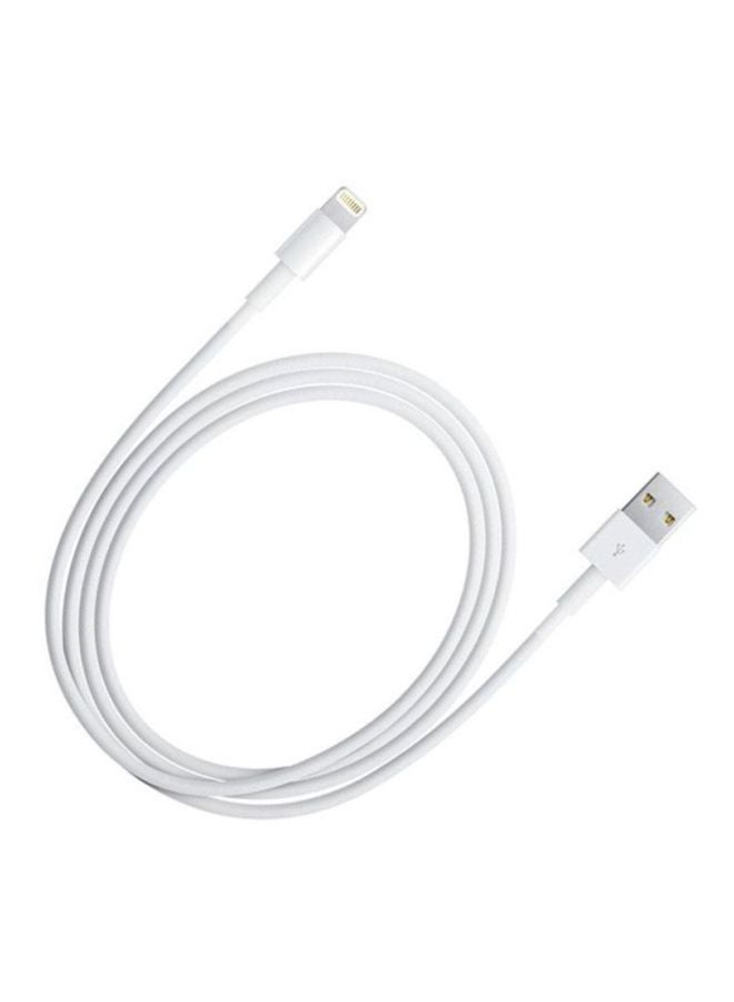 USB Data Sync Charger Cable White - Image 1
