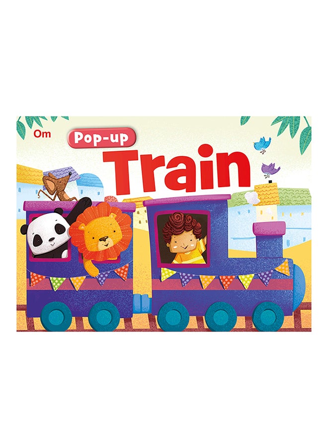 Pop-Up Train Board Book English by Om Books Editorial Team - 38545 