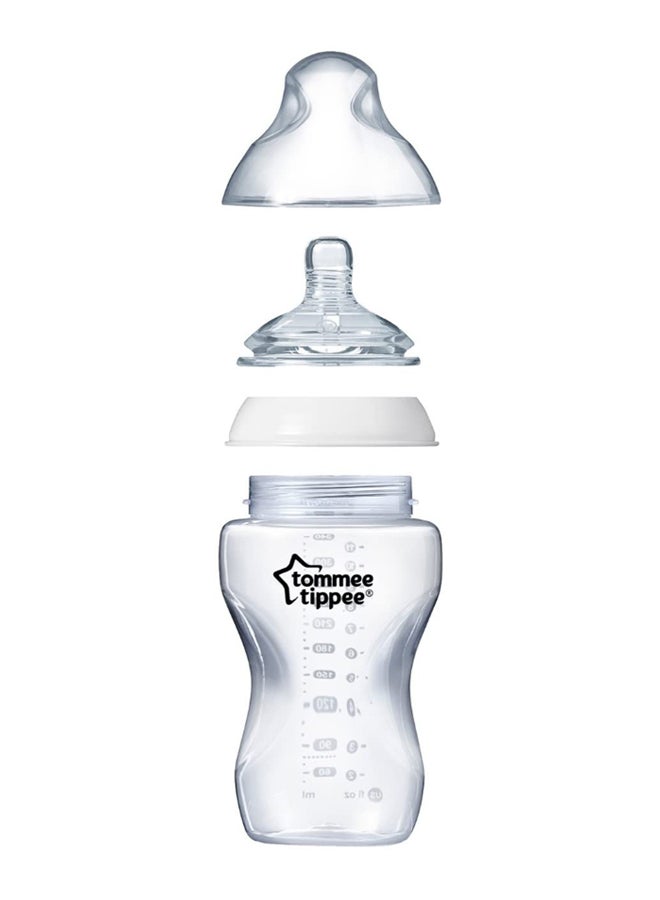 tommee tippee Closer To Nature Bottle Teats, 6+ Months, Pack Of 2 - Clear  - Image 3
