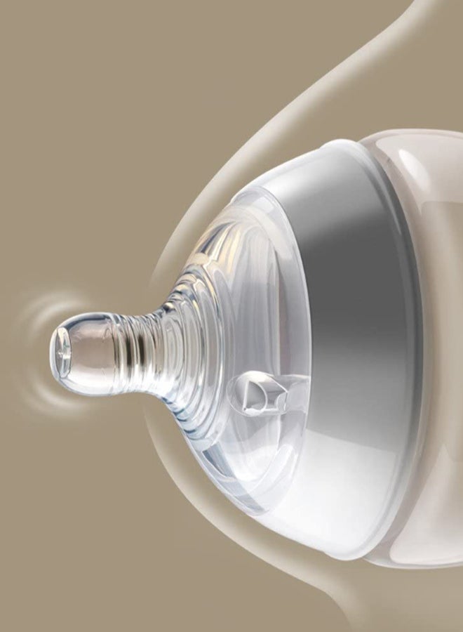 tommee tippee Closer To Nature Bottle Teats, 6+ Months, Pack Of 2 - Clear  - Image 4