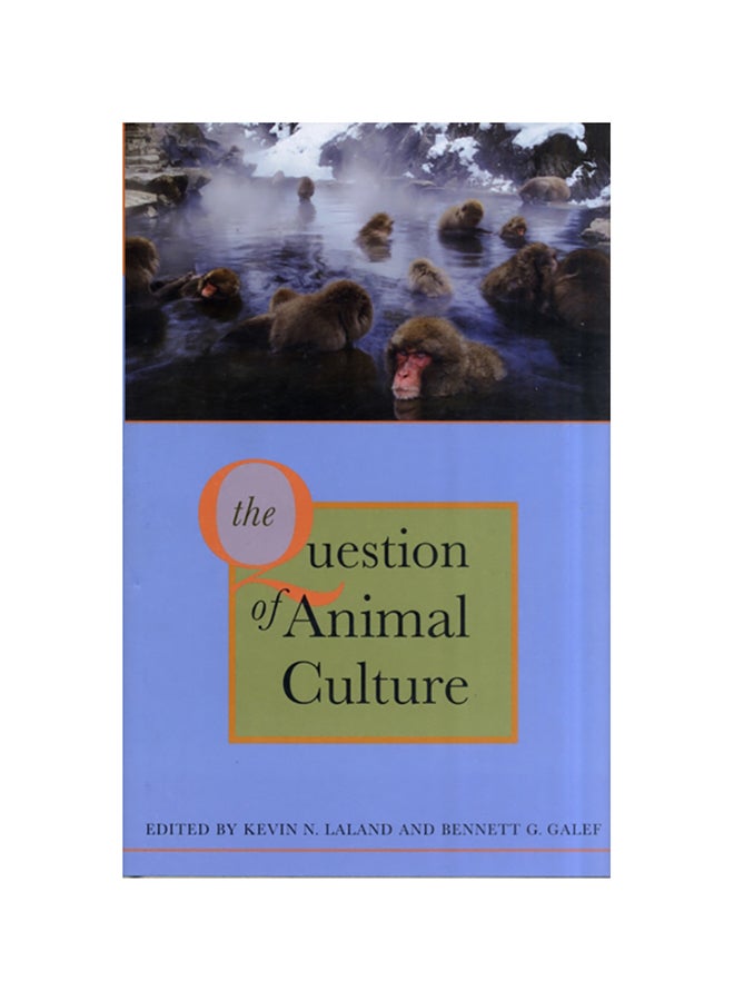 The Question Of Animal Culture hardcover english - 2009