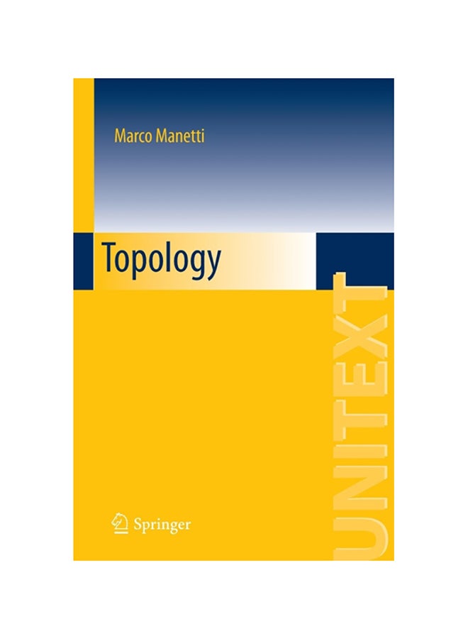 Topology Paperback English by Marco Manetti - 2015 
