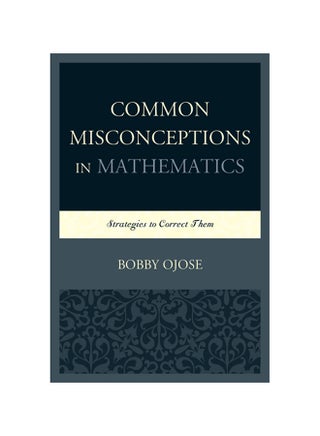 Common Misconceptions In Mathematics: Strategies To Correct Them paperback english - 2015 - v1604580280/N41497484A_1