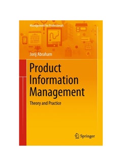 Product Information Management: Theory And Practice hardcover english - 2014 