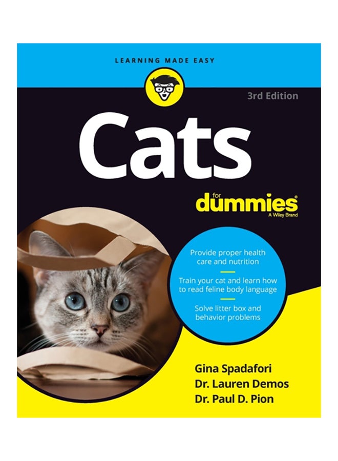 Cats For Dummies paperback english - 2020