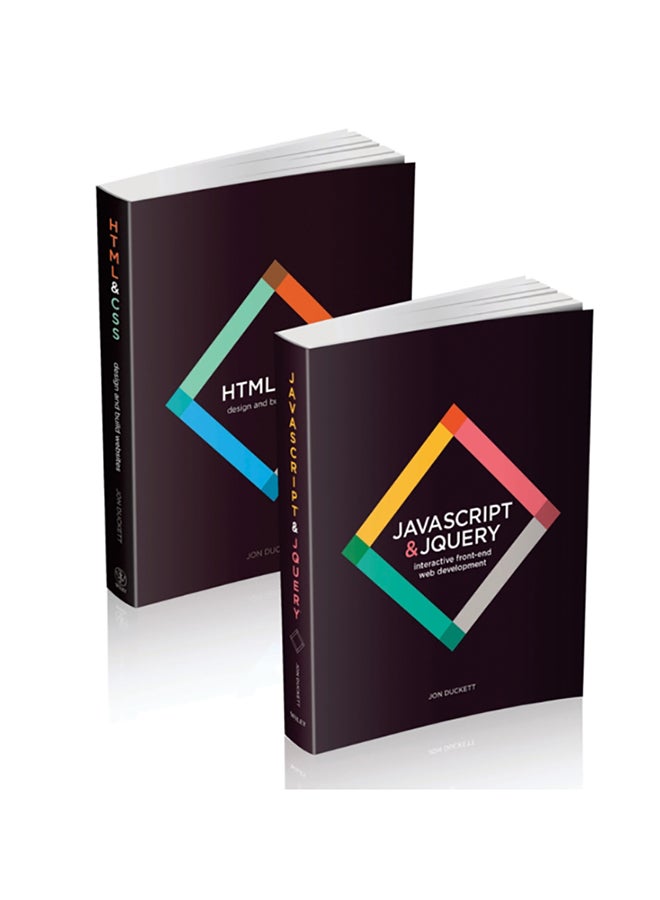 Web Design With Html, Css, Javascript And JQuery Set Hardcover English by Jon Duckett - 38539 