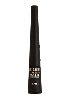 MILANI Stay Put Matte Liquid Eyeliner 110 Black Matte  - Image 1
