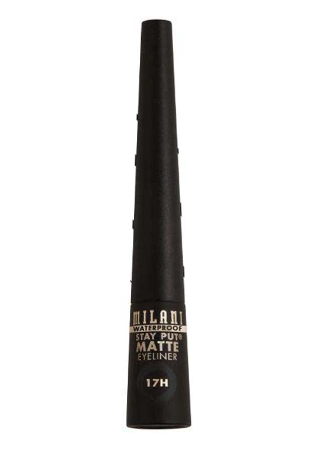 MILANI Stay Put Matte Liquid Eyeliner Waterproof Black - Image 5