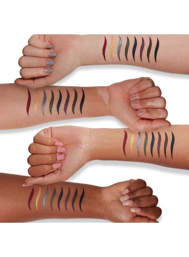 MILANI Stay Put Eyeliner 07 Goal Digger (Gold) - Image 3