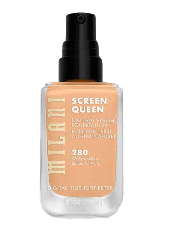 MILANI Screen Queen Foundation 280 Warm Beige 