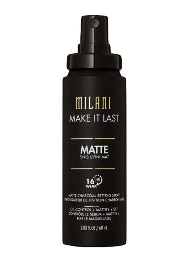 MILANI - Make It Last Setting Spray Charcoal 05 Matte Finish - Image 1