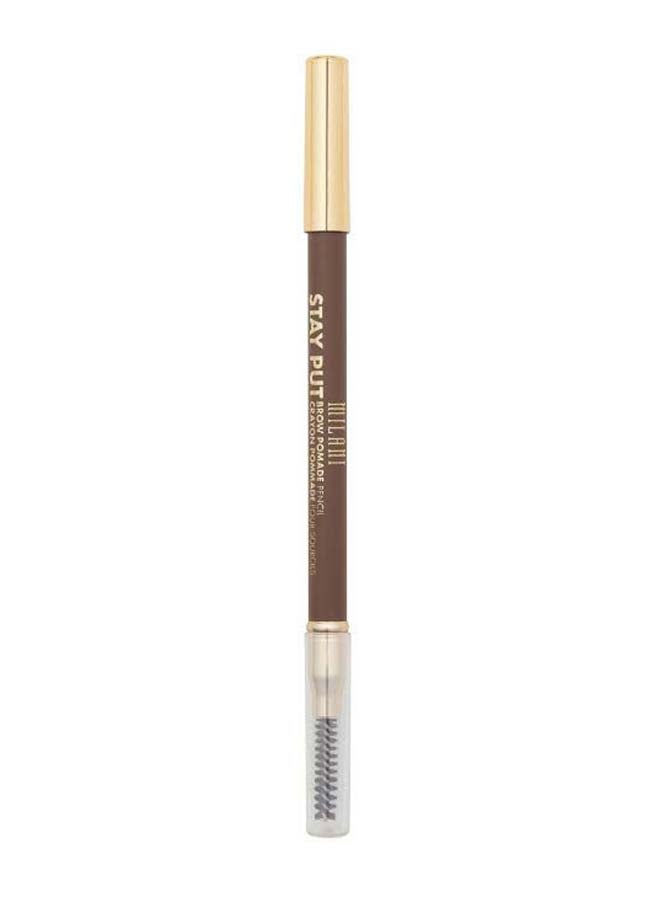 MILANI Stay Put Brow Pomade Pencil 04 Brunette - Image 3