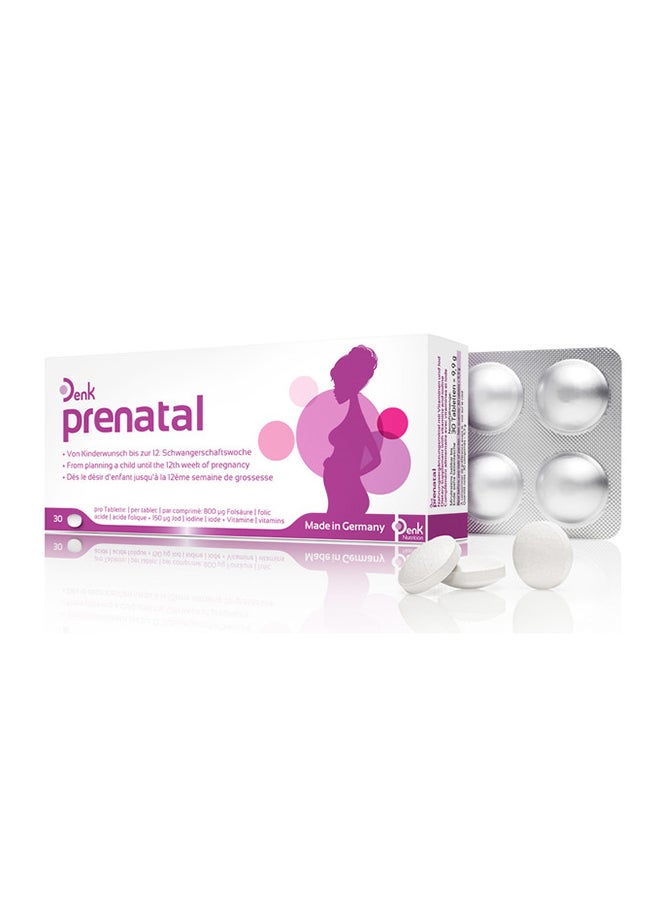 Pack Of 30 Prenatal Tablet