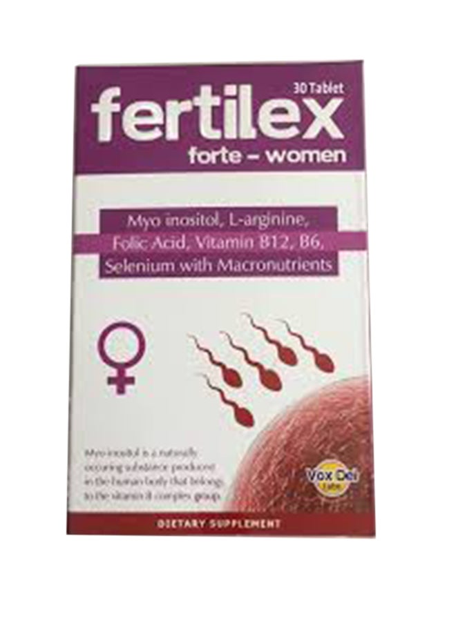 Pack Of 30 Fertilex Forte Supplement