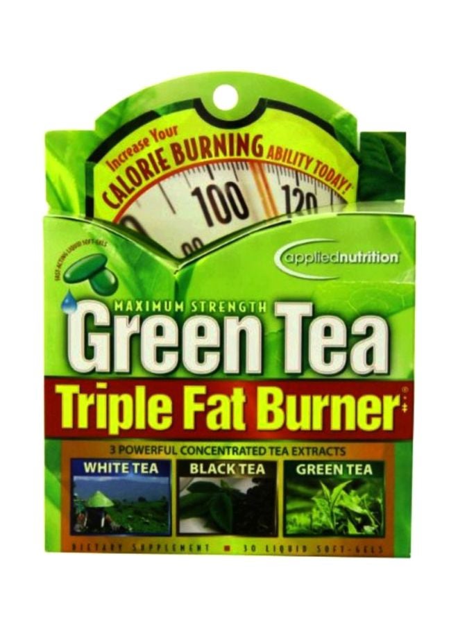 Applied Nutrition Green Tea Triple Fat Burner Dietary Supplement - 30 ...