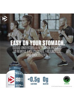 Dymatize ISO 100 Whey Protein Powder - Gourmet Chocolate  - Image 5