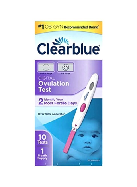 Digital Ovulation Test With 10 Strip Set