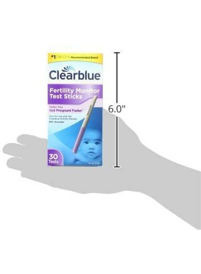 Clearblue - Fertility Monitor Test Sticks - 30 Count - Image 1