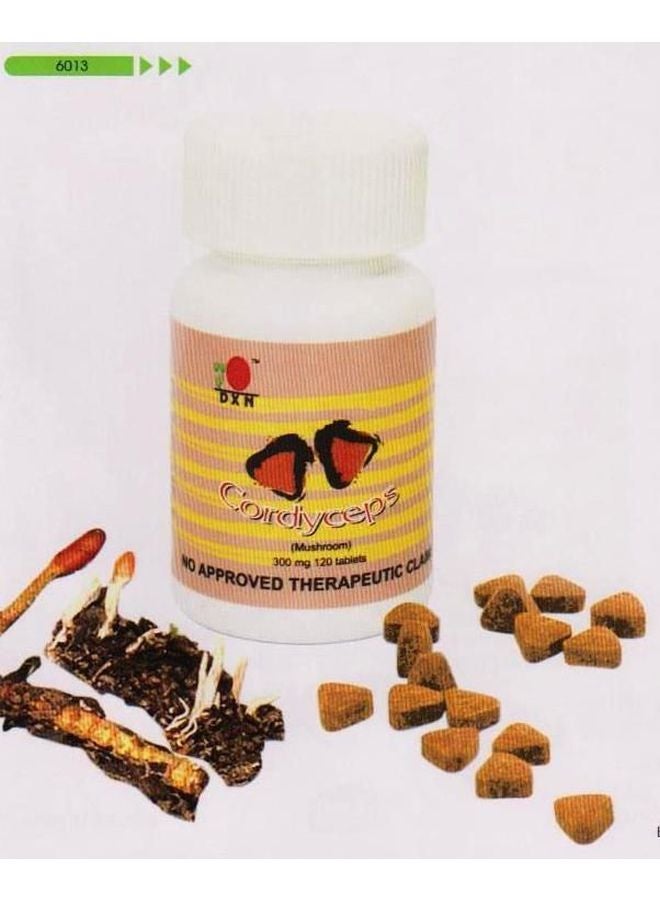 DXN - Cordyceps Vitamin Dietary Supplement 300 Mg - 120 Tablets - Image 1