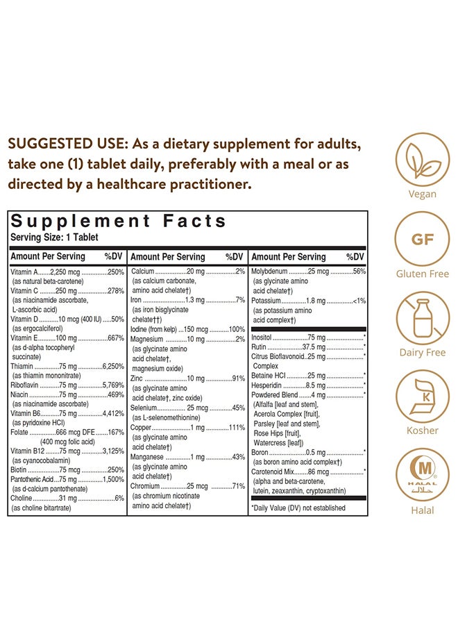 Solgar Formula VM-75 Dietary Supplement - 180 Tablets - Image 3