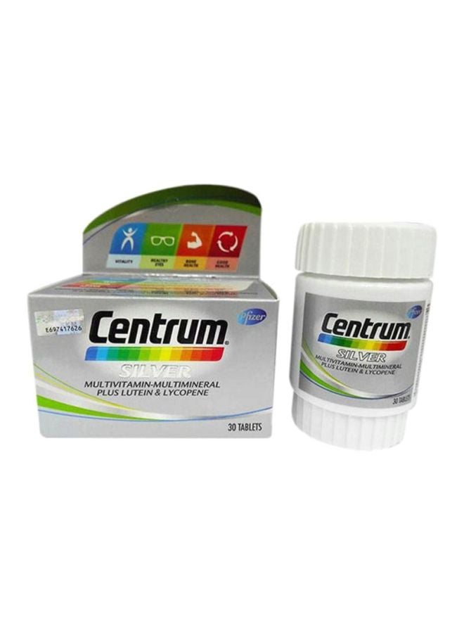 Centrum - Silver Multivitamin And Multimineral Supplement - 30 Tablets - Image 1