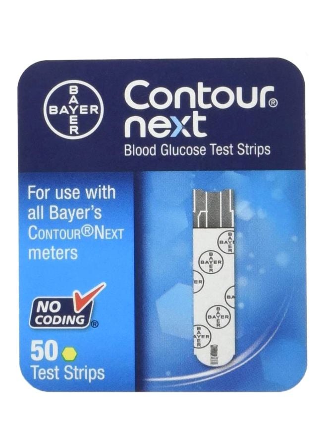 50-Piece Contour Next Blood Sugar Testing Strips