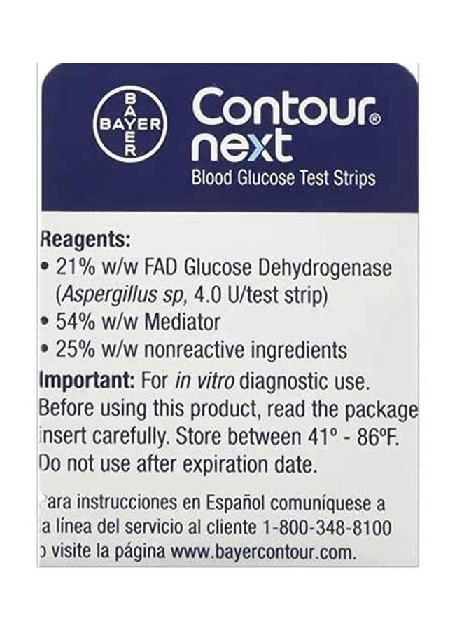 50-Piece Contour Next Blood Sugar Testing Strips