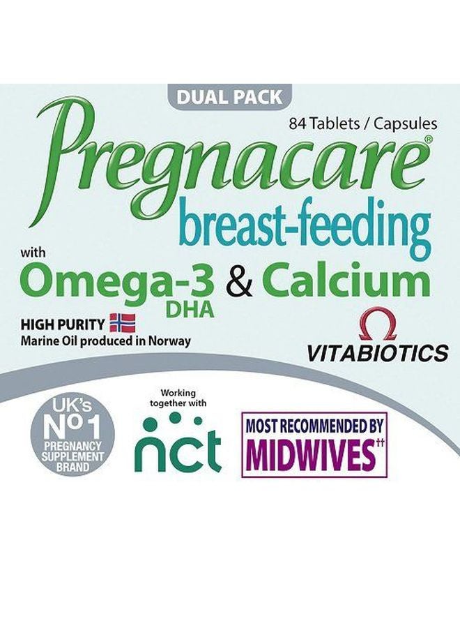 Vitabiotics Pregnacare Breastfeeding 56 Tablets + 28 Capsules  - Image 3