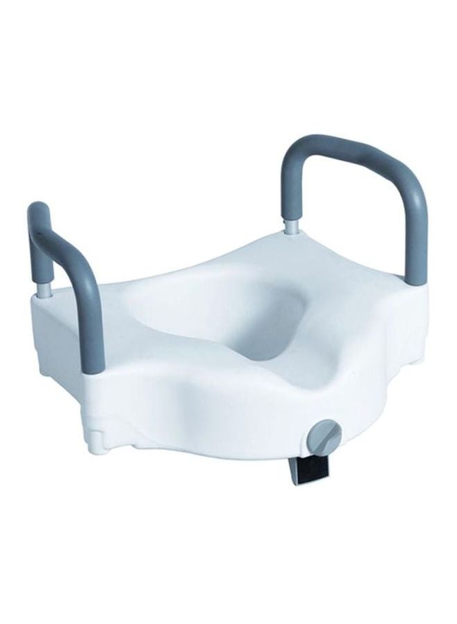 MEDIA6 - Raised Toilet Seat With Armrest - Image 1