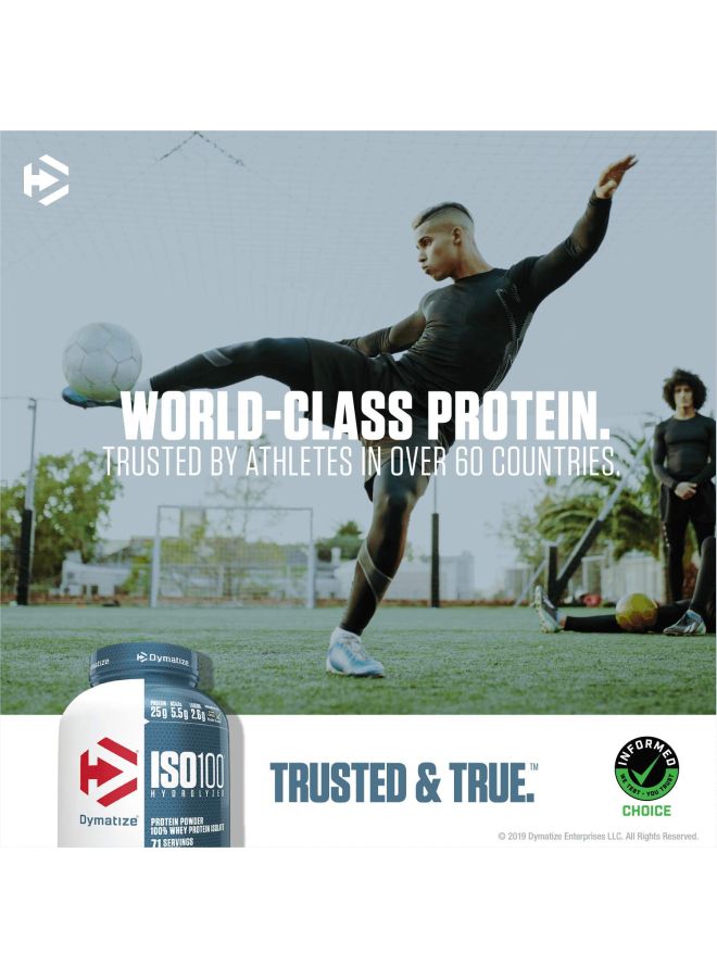 Dymatize - ISO 100 Hydrolyzed Protein Power - Image 1