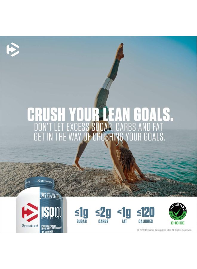 Dymatize - ISO 100 Hydrolyzed Protein Power - Image 1