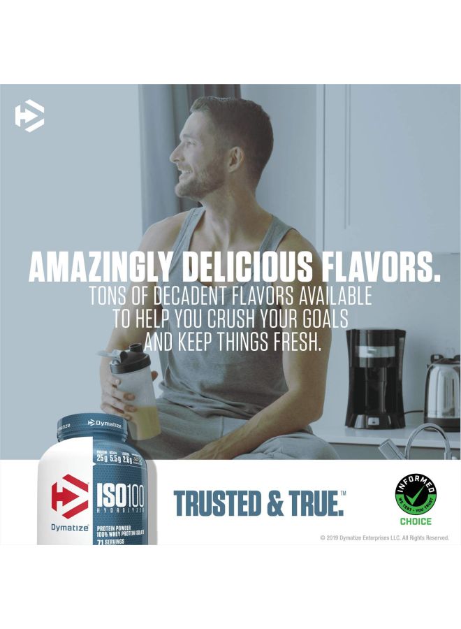 Dymatize - ISO 100 Hydrolyzed Protein Power - Image 1