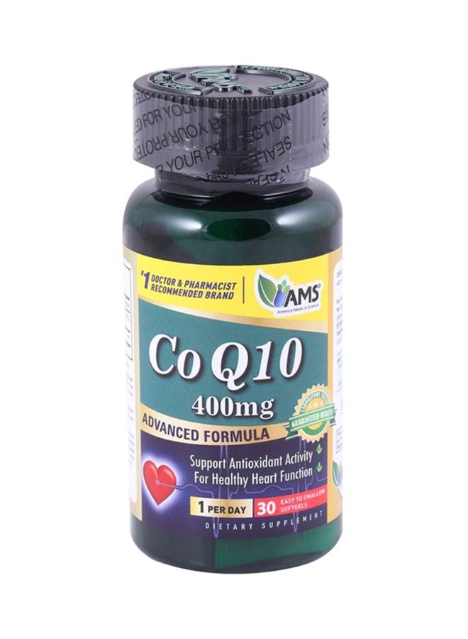 AMS CoQ10 Advanced Formula - 30 Softgels - Image 1