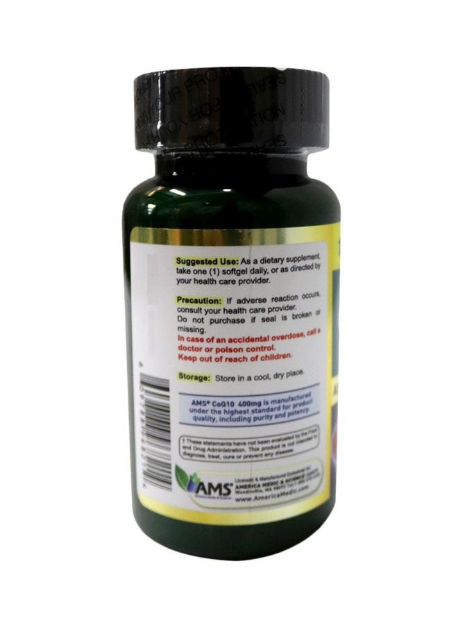 AMS CoQ10 Advanced Formula - 30 Softgels - Image 3