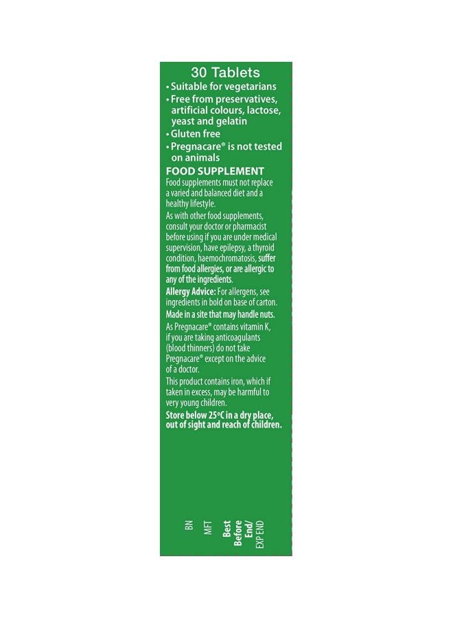 Vitabiotics Pregnacare Original 30 Tablets  - Image 4