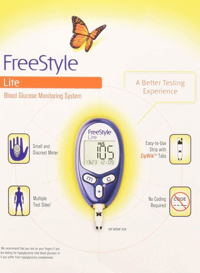 Freestyle Freestyle Lite Blood Glucose Monitoring System  - Image 3
