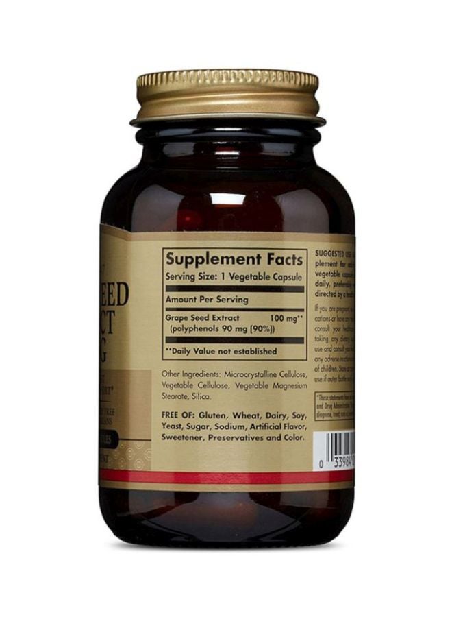 Solgar Grape Seed Extract Dietary Supplements - 60 Capsules - Image 4