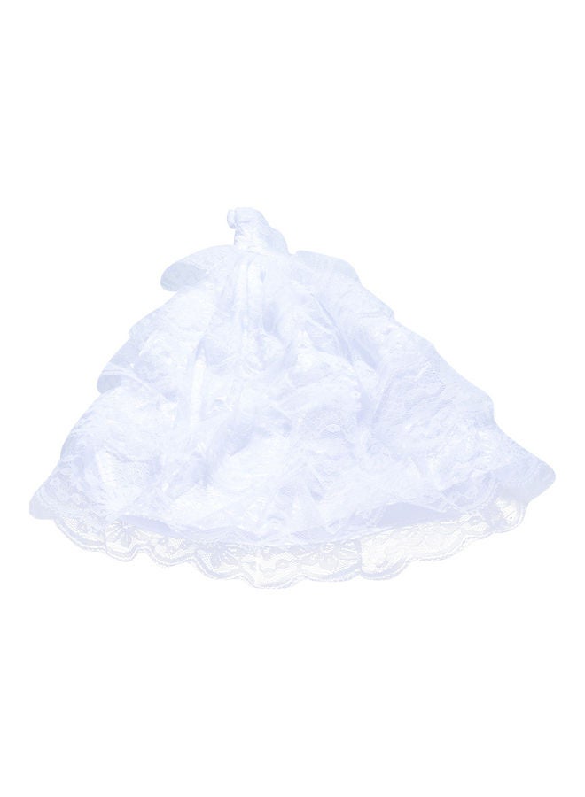 Five Layer Lace Wedding Dress And Suit 11.5inch - Image 1