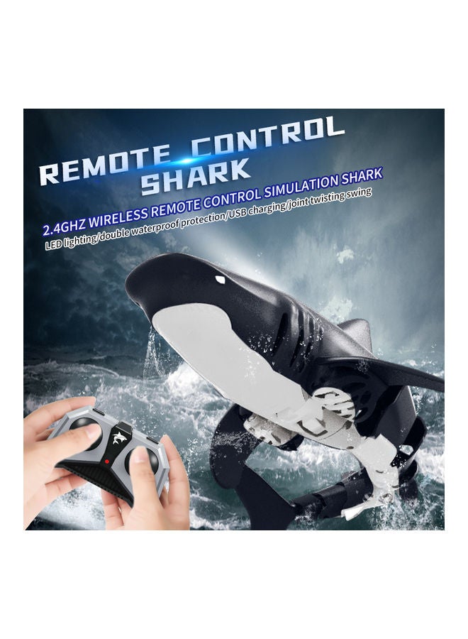 Waterproof Remote Control RC Shark Boat Model 20*20*20cm - Image 3